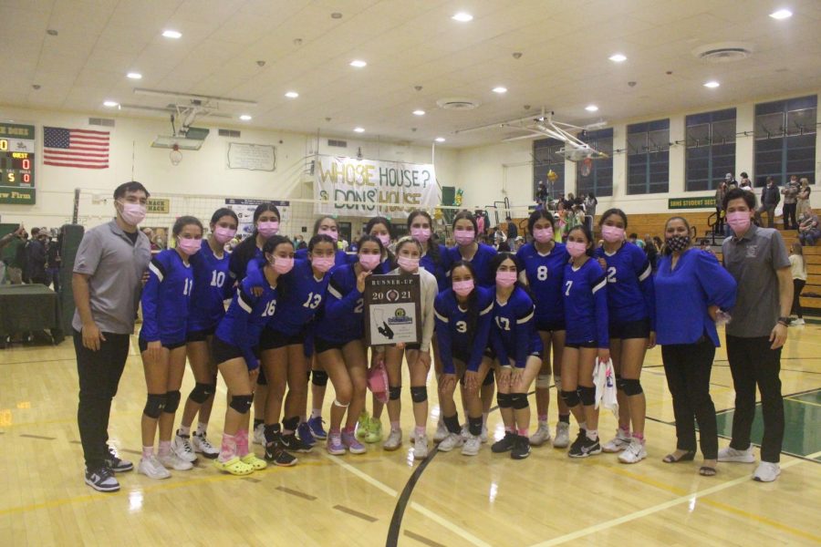 Girls volleyball claims runner up in CIF division VI finals
