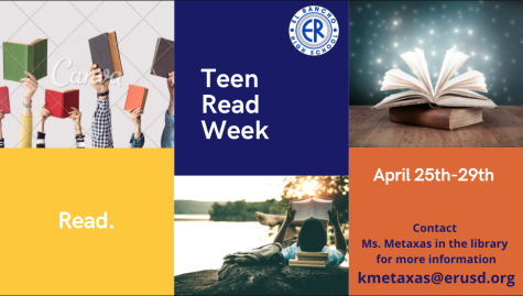 Teen Read Week opens its page on April 25th
