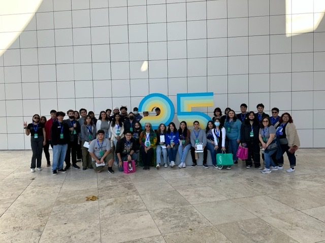 Mrs. Oroyes art class ventures beyond the classroom to the Getty Museum