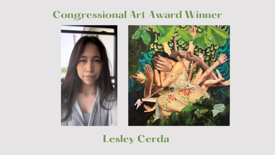 El Rancho student Lesley Cerda wins 38th Annual Congressional Art Contest