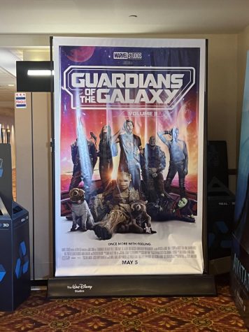 A poster for Guardians of the Galaxy Vol. 3