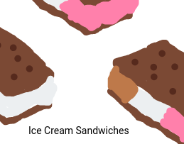 Ice cream sandwiches