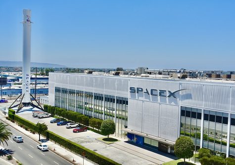 The SpaceX headquarters located in Hawthorne, California. Picture by Steve Jurvetson is licensed under CC BY 2.0