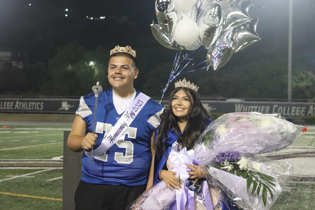 Homecoming King and Queen 
Daniel Robledo and Audrinnah Guerrero