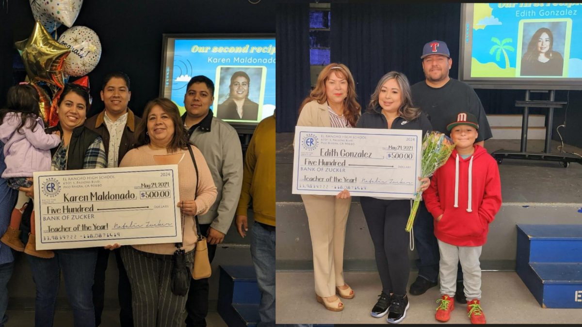 Maldonado and Gonzalez honored with Zucker Teachers of the Year award