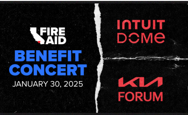 FireAid hosts a benefit concert, all proceeds go to victims of the Los Angeles fires