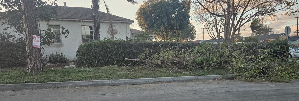 Tornado strikes Pico Rivera during the night