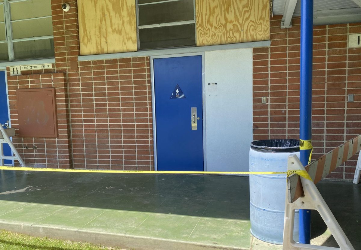 Firework incident causes damage at El Rancho High School