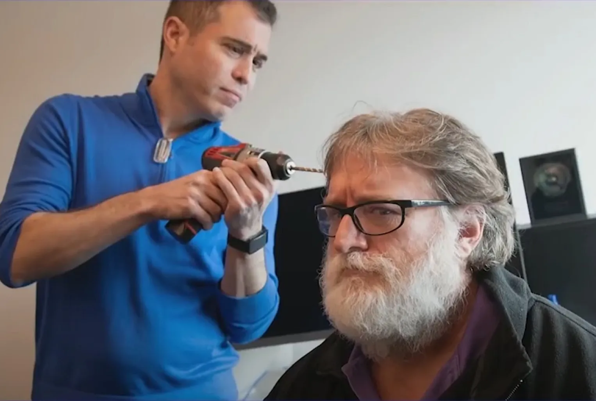 Gabe Newell makes the swap from gaming to brain chips