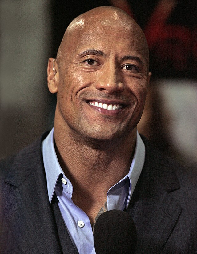 Slimmed down Dwayne “the Rock” Johnson surprises fans at film festival