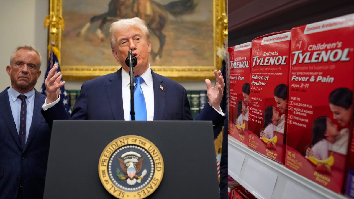 Trump links autism and Tylenol