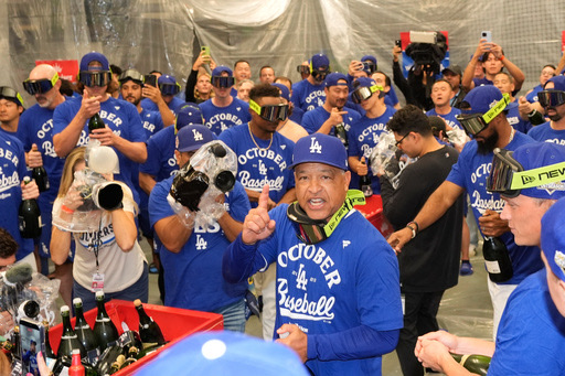 Los Angeles Dodgers victory against Cincinnati Reds in wild card series