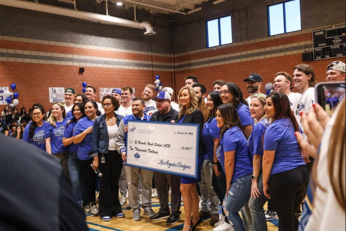 Dodgers visit El Rancho for special event