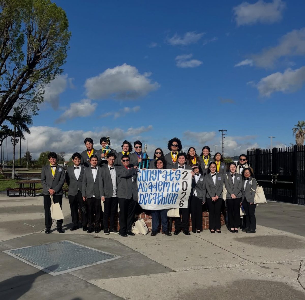 Academic Decathlon place 4th in LA County-Headed to State