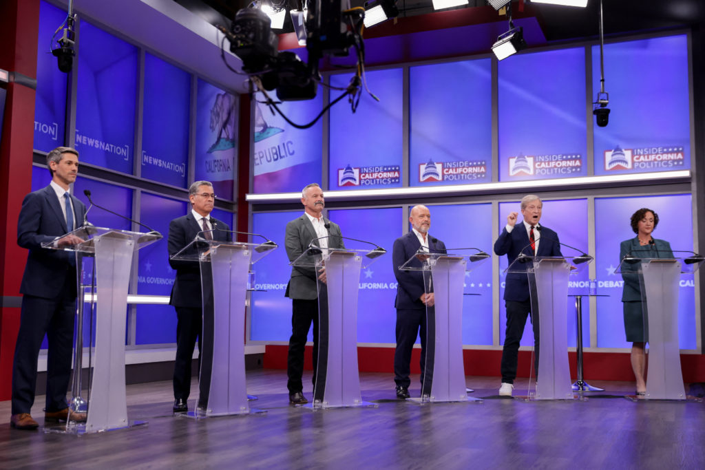 California Governor debate
